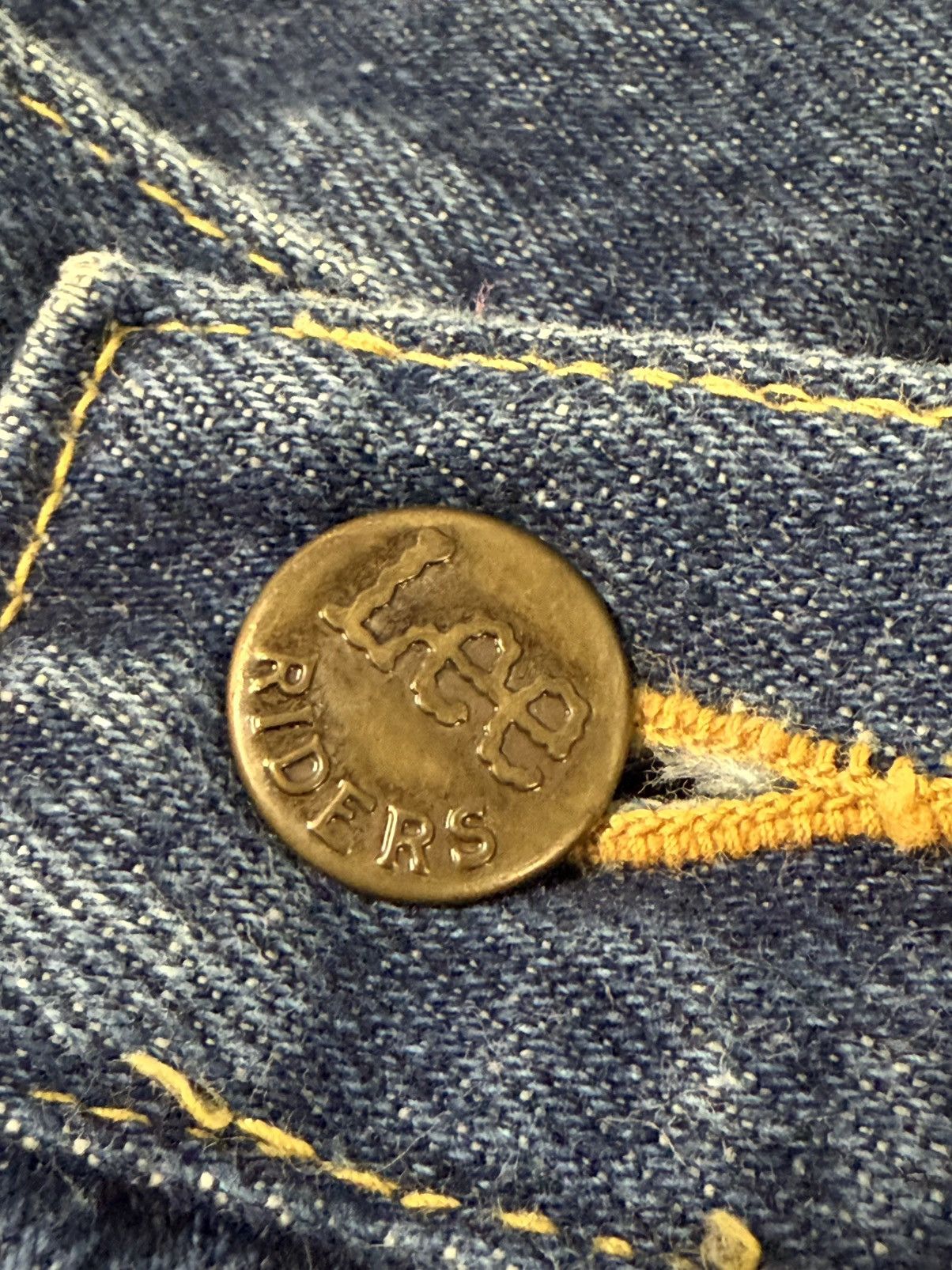 Lee × Vintage Vintage Lee Denim Cowgirl Jeans Sz. 26 x 33 Cowboy Retro Size 26" / US 2 / IT 38 - 5 Thumbnail