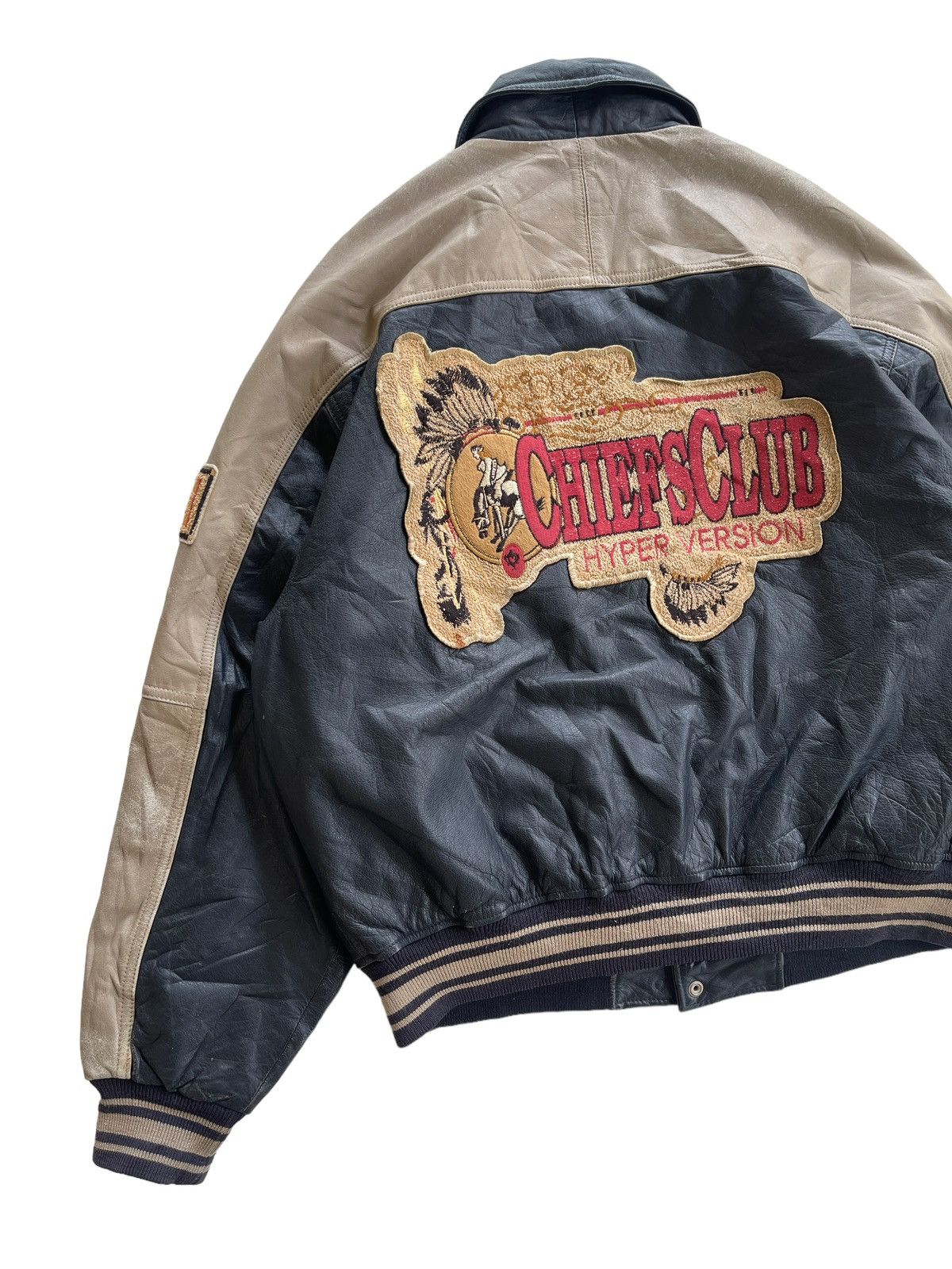 Vintage Apache Hyper version Varsity Jacket Size US L / EU 52-54 / 3 - 8 Thumbnail