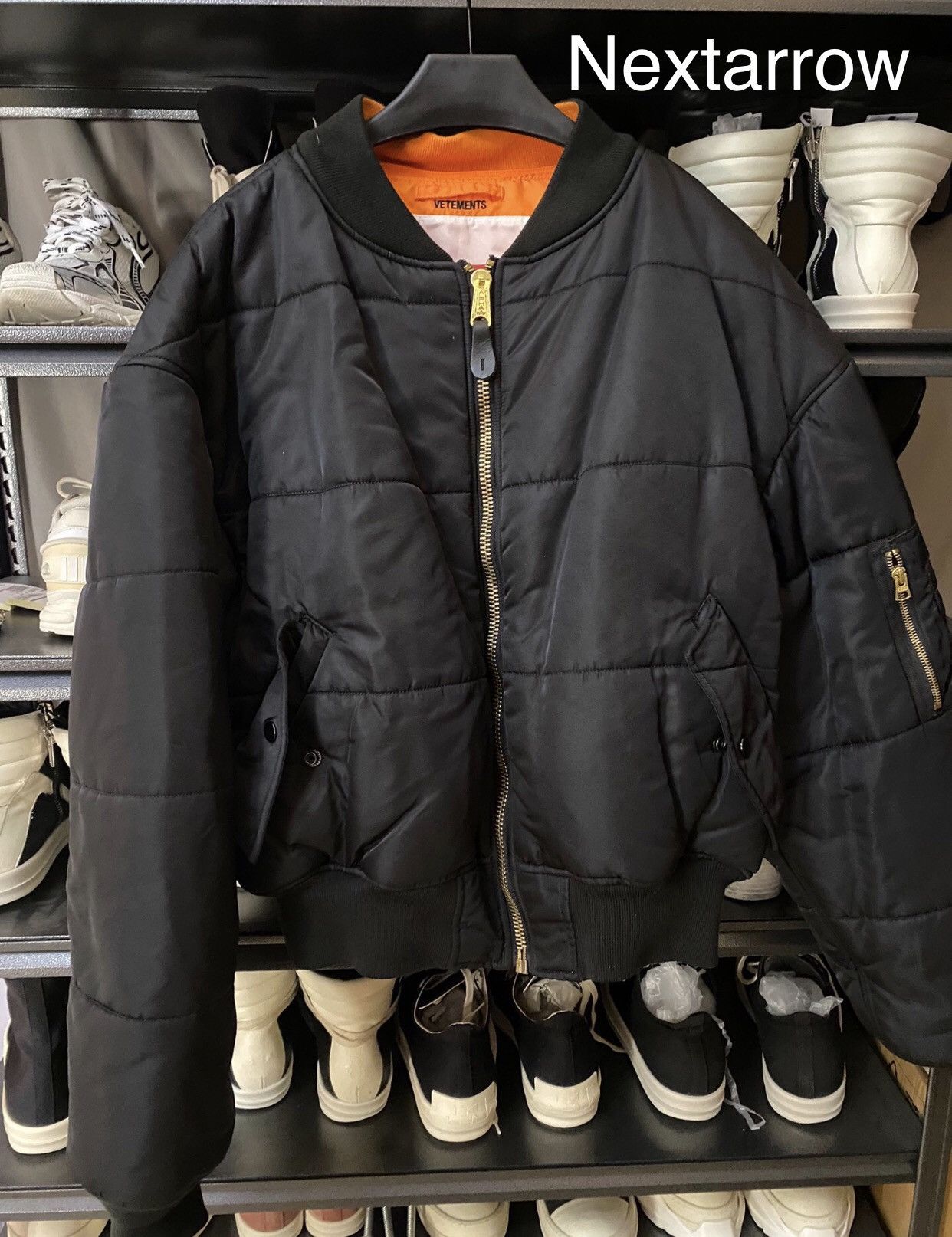 Vetements Vetements alpha's size 17ss original cotton-padded jacket Size US S / EU 44-46 / 1 - 1 Thumbnail