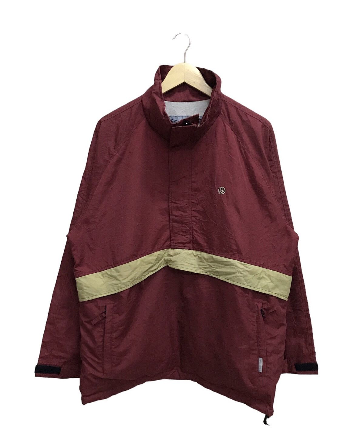 image of Sasquatchfabrix x Vintage Sasquatch Anorak Jacket in Red, Men's (Size XL)