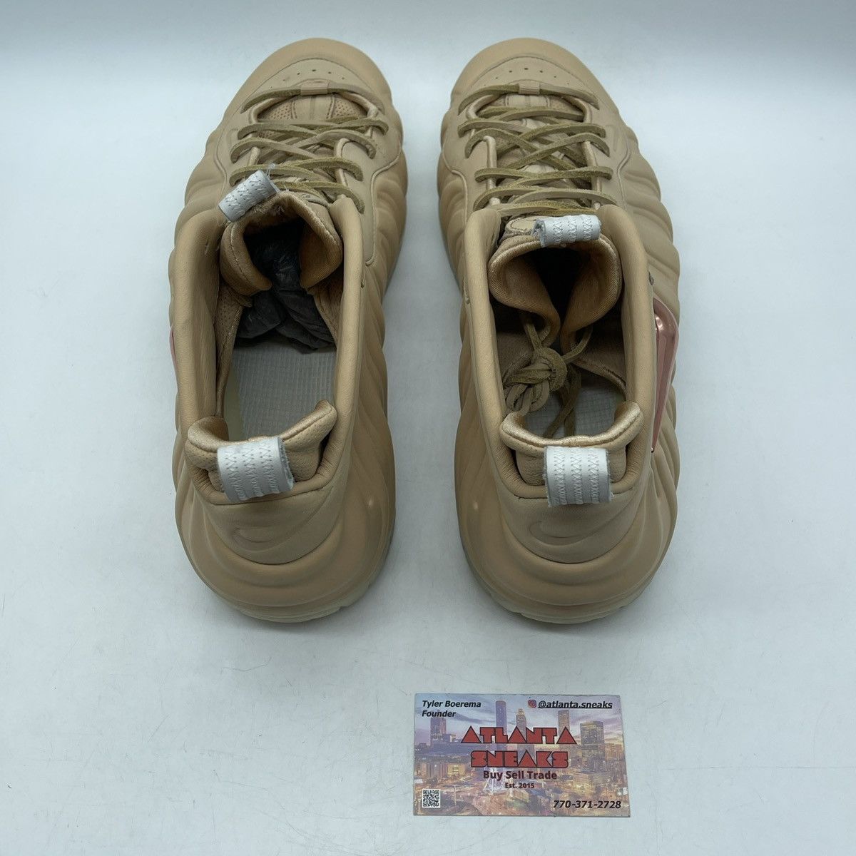 Nike Air foamposite pro vachetta tan Size US 12 / EU 45 - 6 Thumbnail