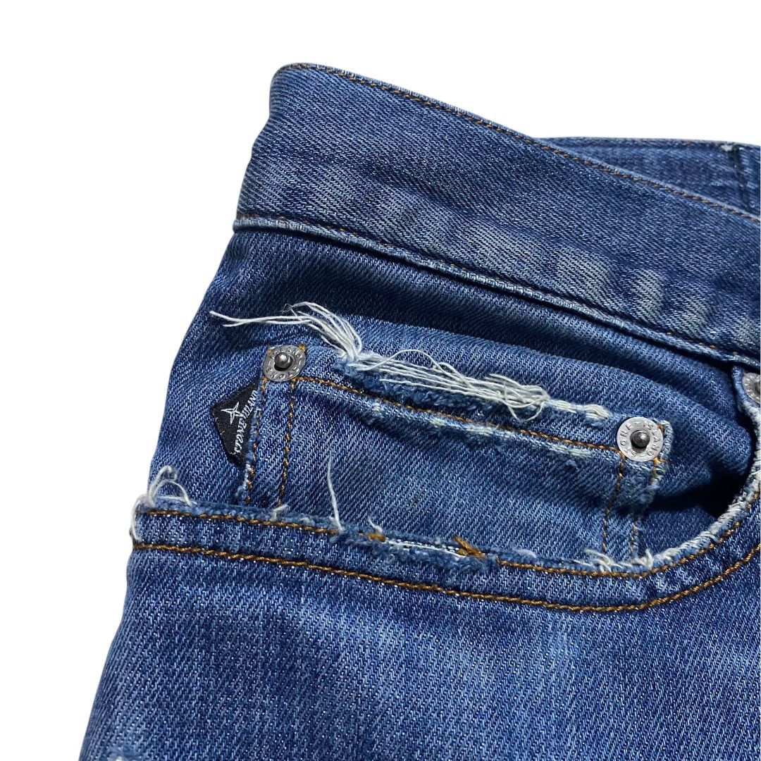 Stone Island Stone island patch denim longpant Size US 32 / EU 48 - 7 Thumbnail