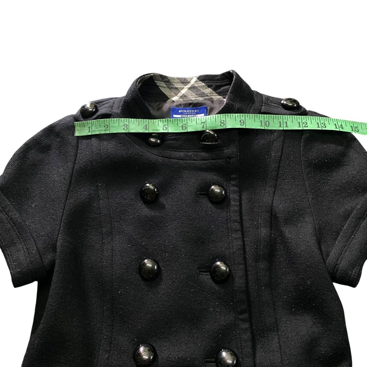 Burberry Burberry Blue Label Dress Wool Button Size 38 Black Color Size XS / US 0-2 / IT 36-38 - 15 Thumbnail