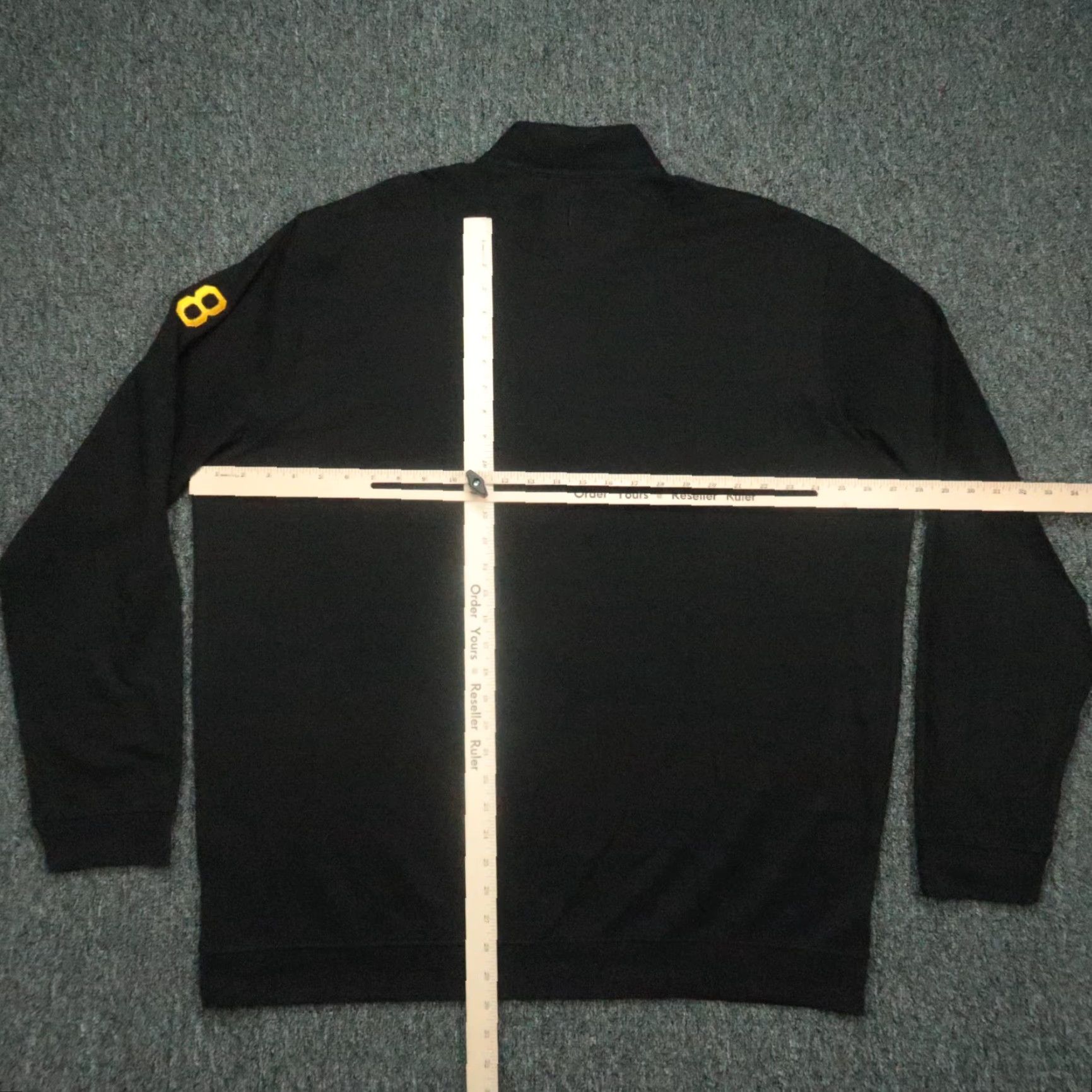johnnie-O Johnnie O Pullover Men XXL Black Sully Performance Quarter Zip Lightweight NWT Size US XXL / EU 58 / 5 - 7 Thumbnail