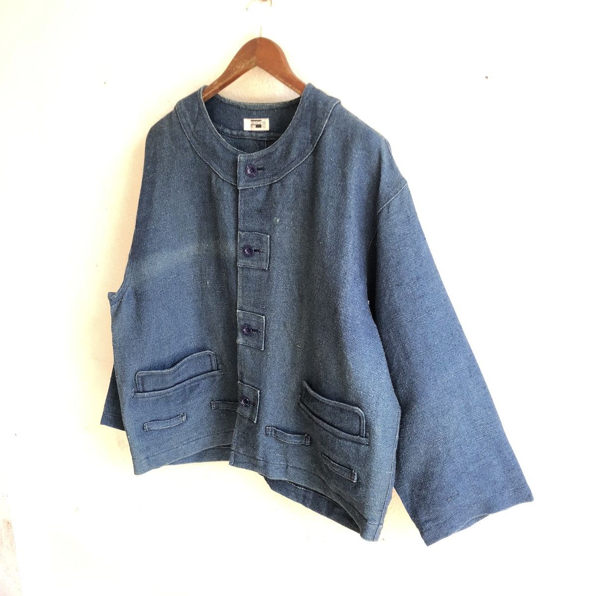 Kensho Abe 511 KENSHO ABE indigo denim jacket Size US L / EU 52-54 / 3 - 2 Thumbnail