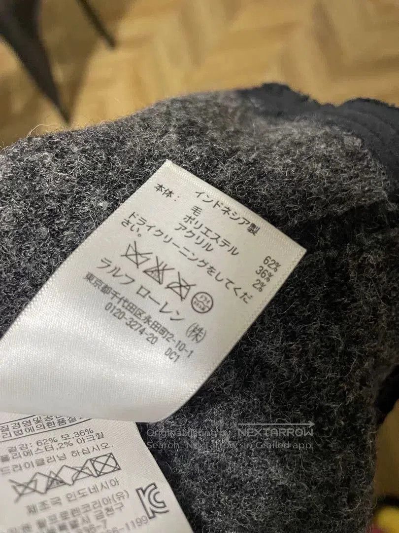Denim & Supply Ralph Lauren Ralph Lauren RL DS Denim Supply Charcoal Wool Vest. Size US S / EU 44-46 / 1 - 6 Thumbnail