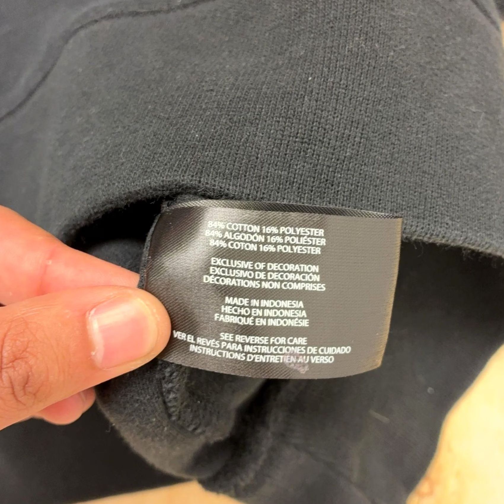 Banana Republic Banana Republic Sweatshirt Mens XL Black Fleece 1/4 Zip Mock Neck Pullover Logo Size US XL / EU 56 / 4 - 4 Thumbnail