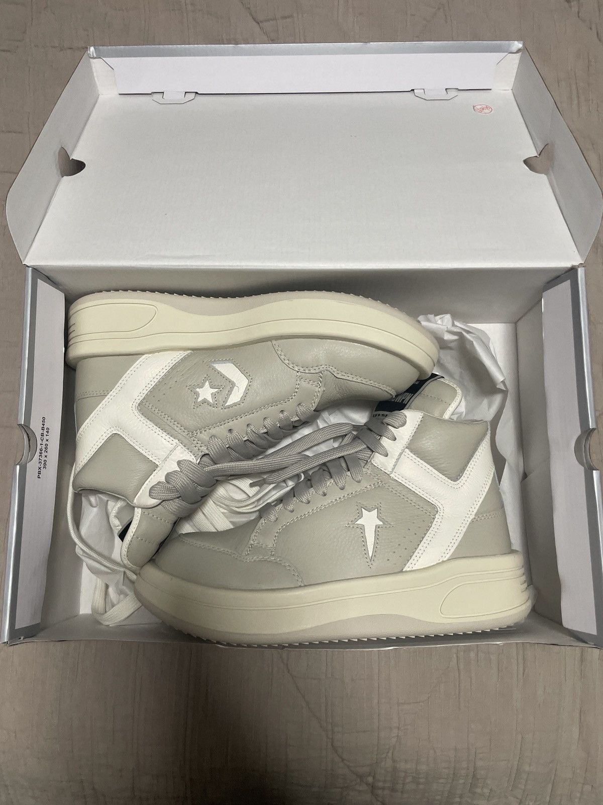 Rick owens x Converse TURBOWPN