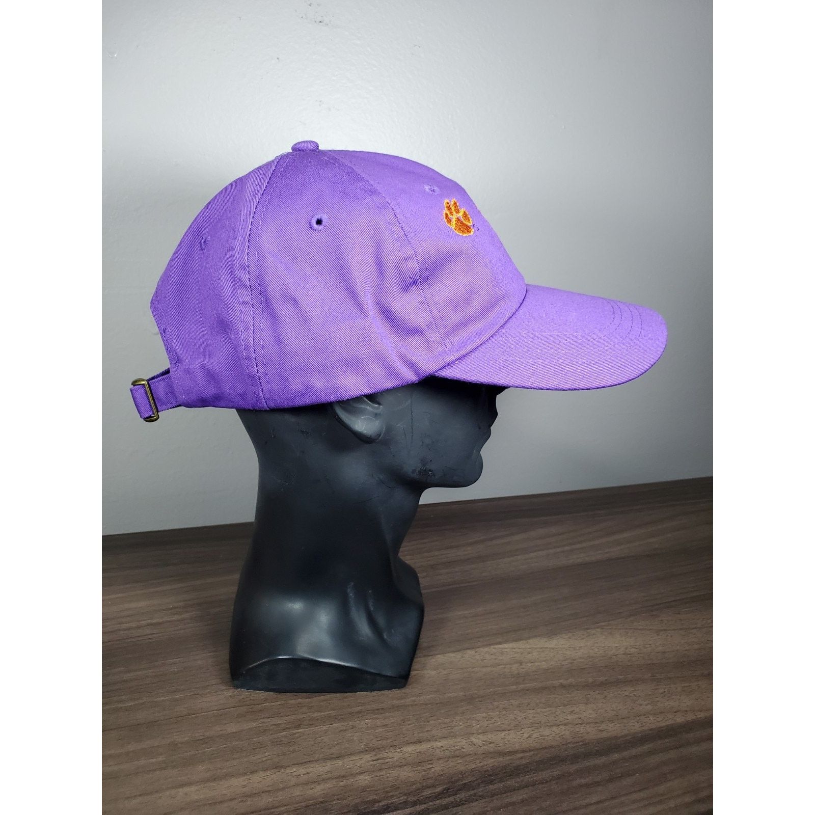 NCAA Clemson Tigers Palmetto Tree Paw Purple Hat University NCAA Size ONE SIZE - 6 Thumbnail
