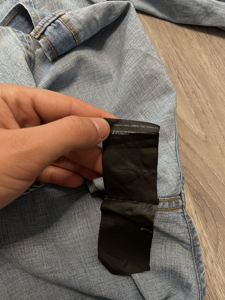 Saint Laurent Paris Saint Laurent Paris 2014 Japan Unisex Denim Shirt Size US M / EU 48-50 / 2 - 7 Thumbnail