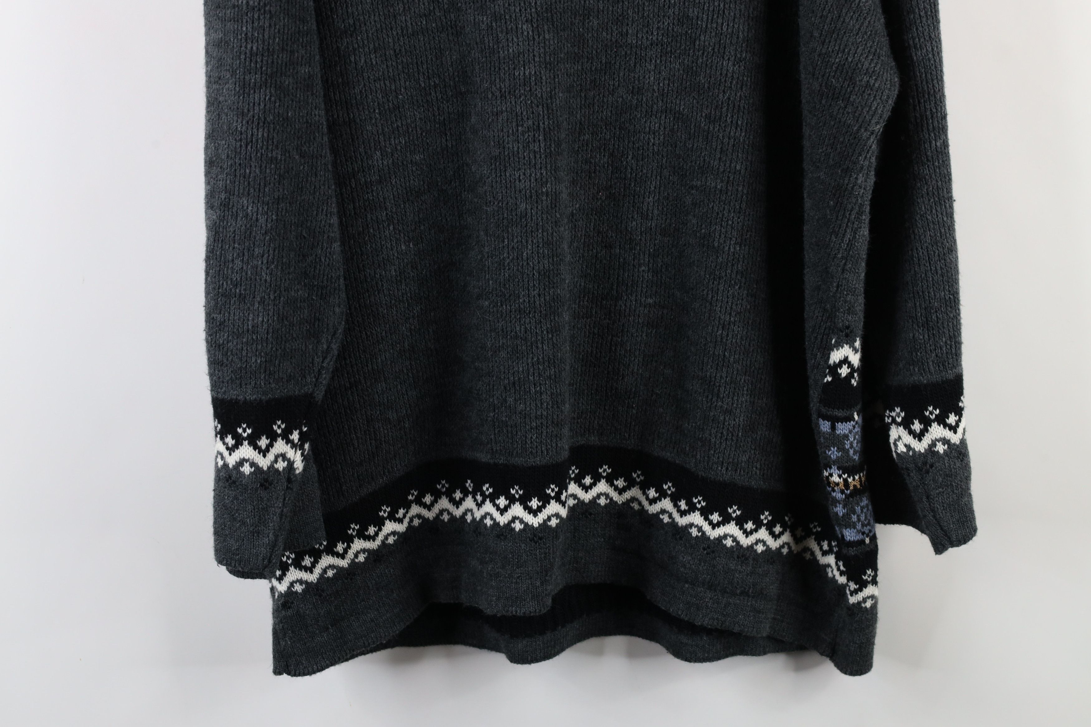 Vintage Vintage 90s Streetwear Teddy Bear Marled Knit Sweater USA Size M / US 6-8 / IT 42-44 - 11 Thumbnail