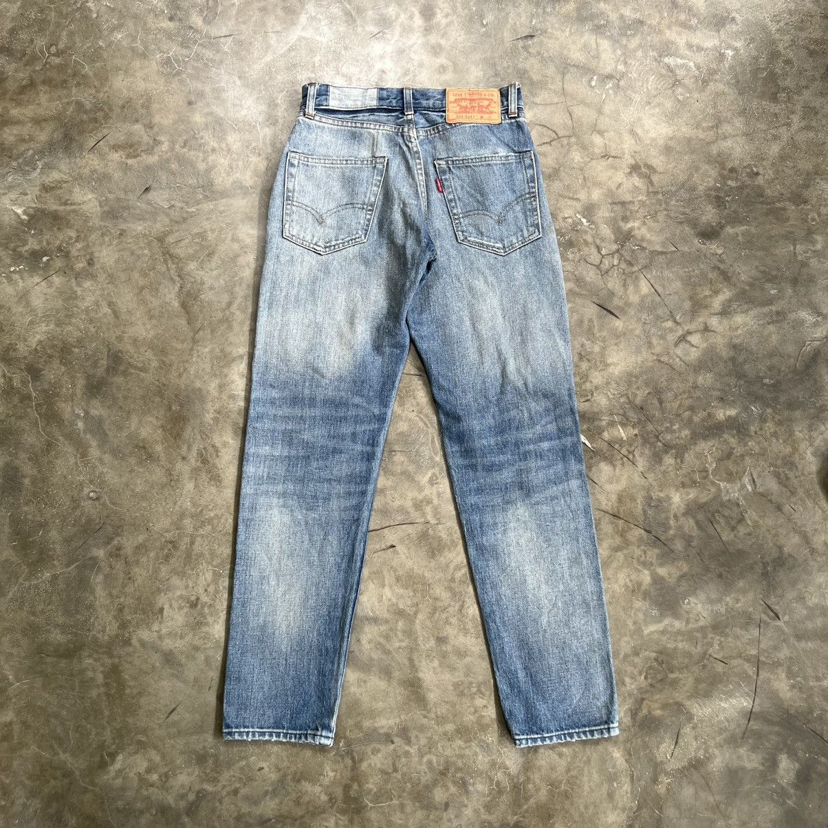 Levi's Vintage 70s Levi’s 505-0217 Big E Selvedge Ripped Jeans Size 25" / US 0 / IT 36 - 2 Thumbnail
