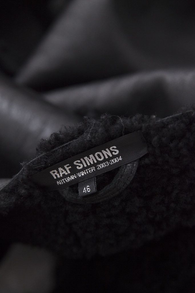 Raf Simons AW03 Union Jack shearling coat Size US XXL / EU 58 / 5 - 7 Thumbnail