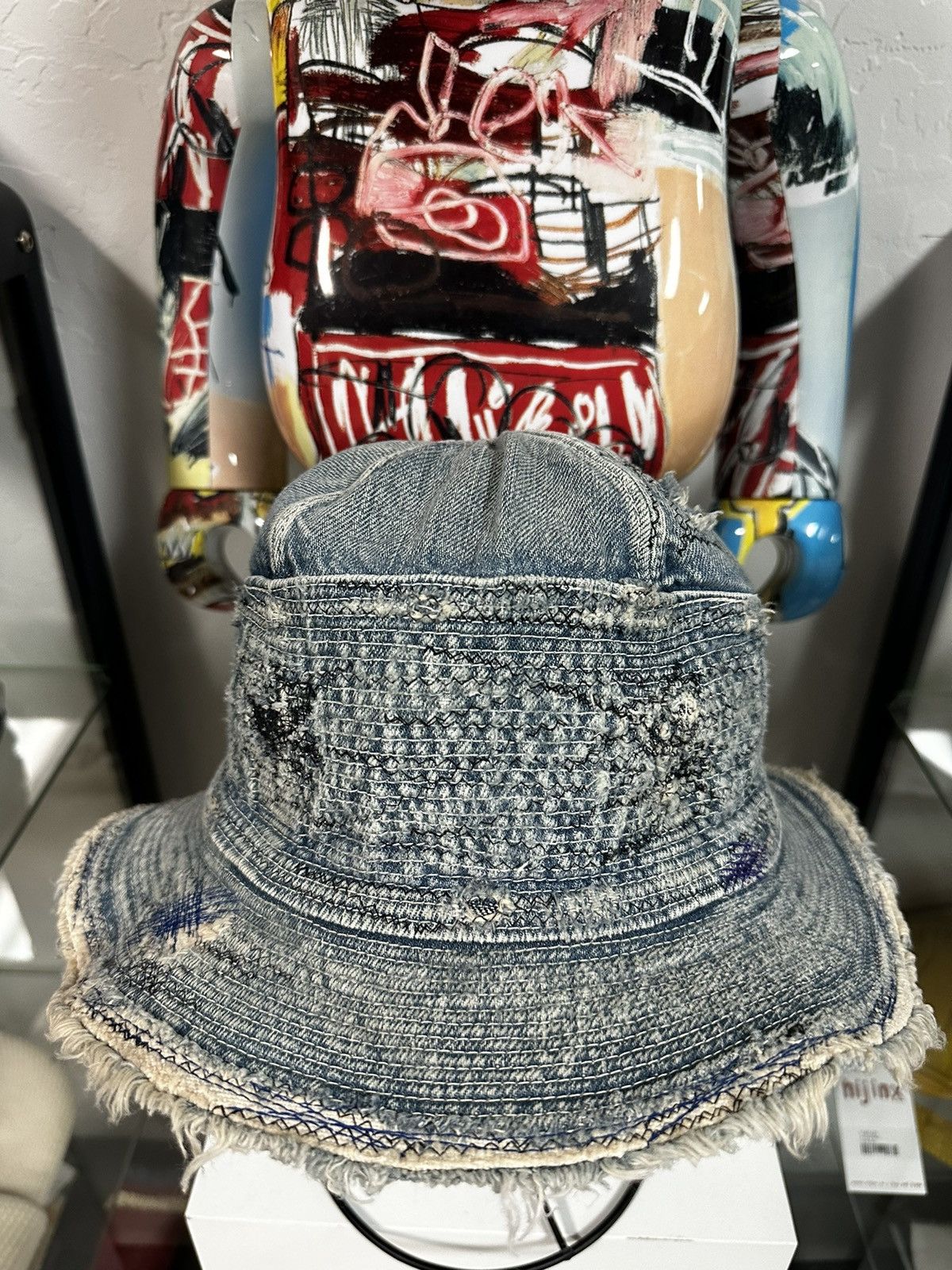Kapital Kapital 11.5oz Denim The Old Man And The Sea Hat Size ONE SIZE - 3 Thumbnail