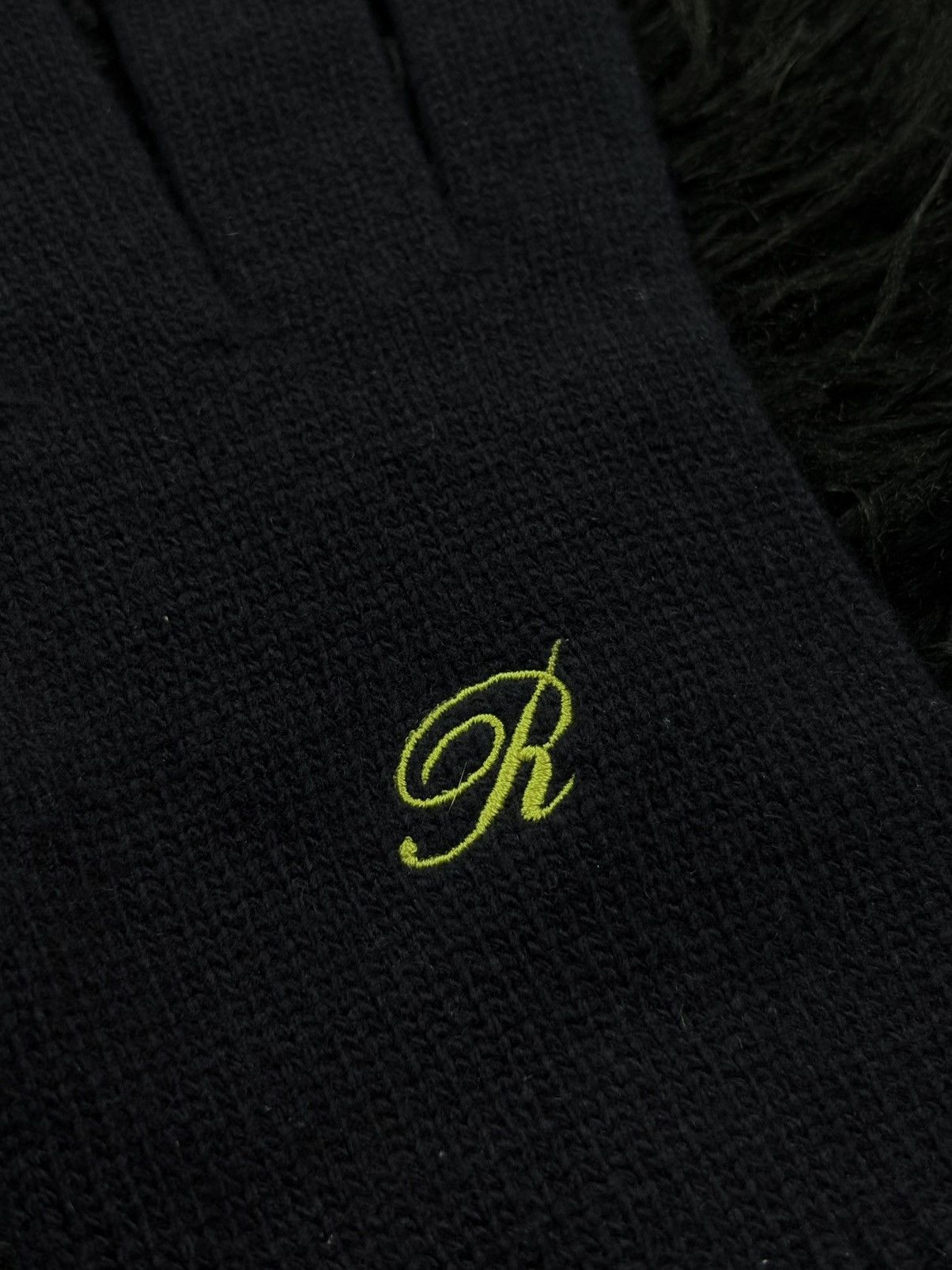 Raf Simons Raf Simons AW 2019 Heroes knitted wool gloves Size ONE SIZE - 3 Thumbnail