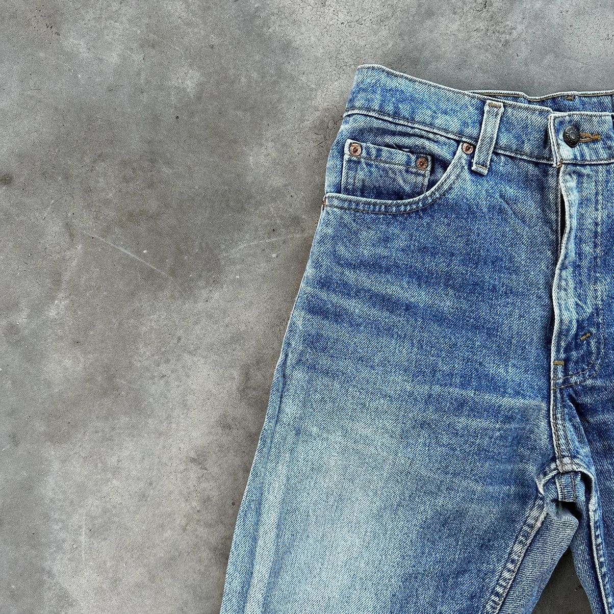 Levi's Vintage Levi’s 610 Faded Rusty Jean Denim Pant W27 Size US 27 - 4 Thumbnail