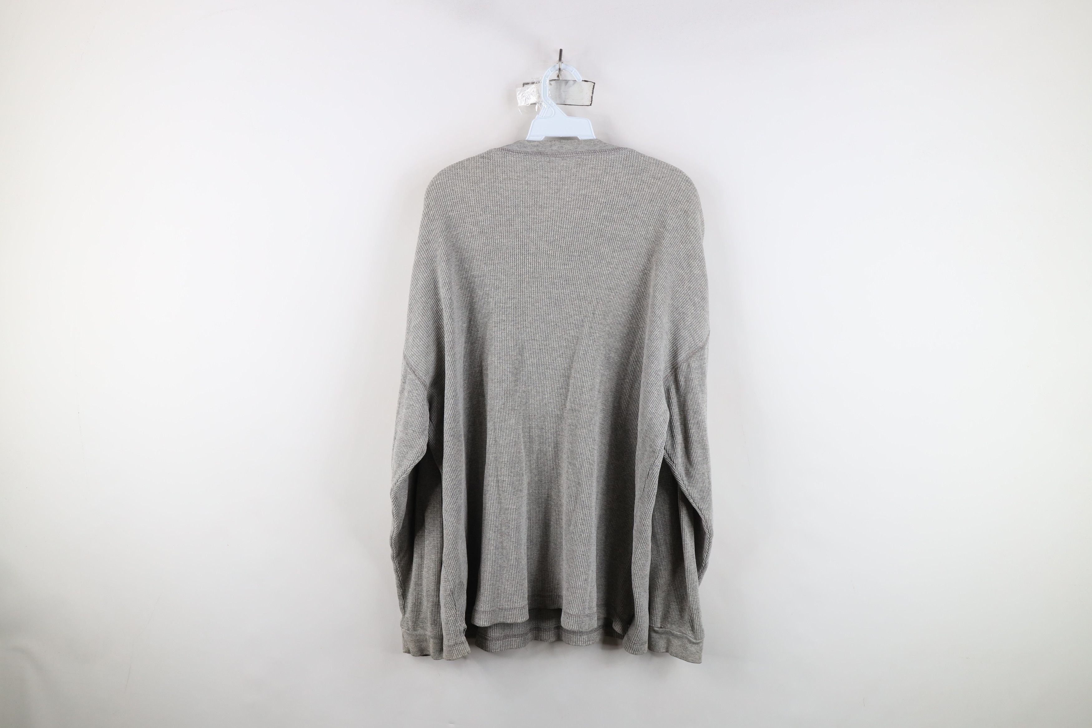 Vintage Vintage 90s Camel Cigarettes Waffle Knit Henley T-Shirt Size US L / EU 52-54 / 3 - 8 Thumbnail