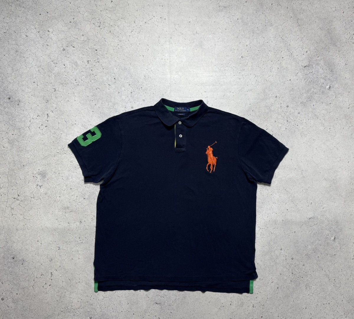 Polo Ralph Lauren Polo Ralph Lauren #3 Big Pony Polo Shirt Vintage Size XL Size US XL / EU 56 / 4 - 1 Thumbnail