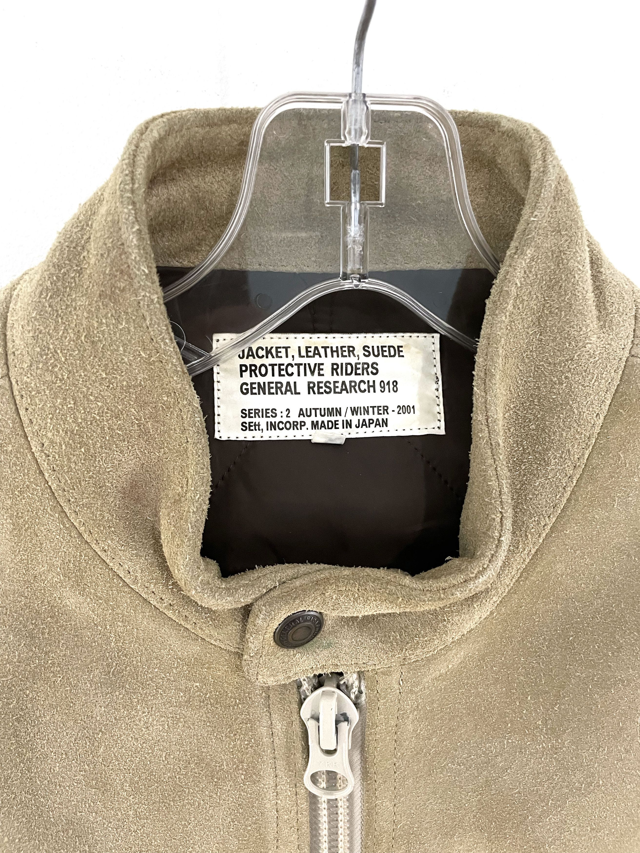 General Research 2001 Suede Rider Jacket Size US L / EU 52-54 / 3 - 3 Thumbnail
