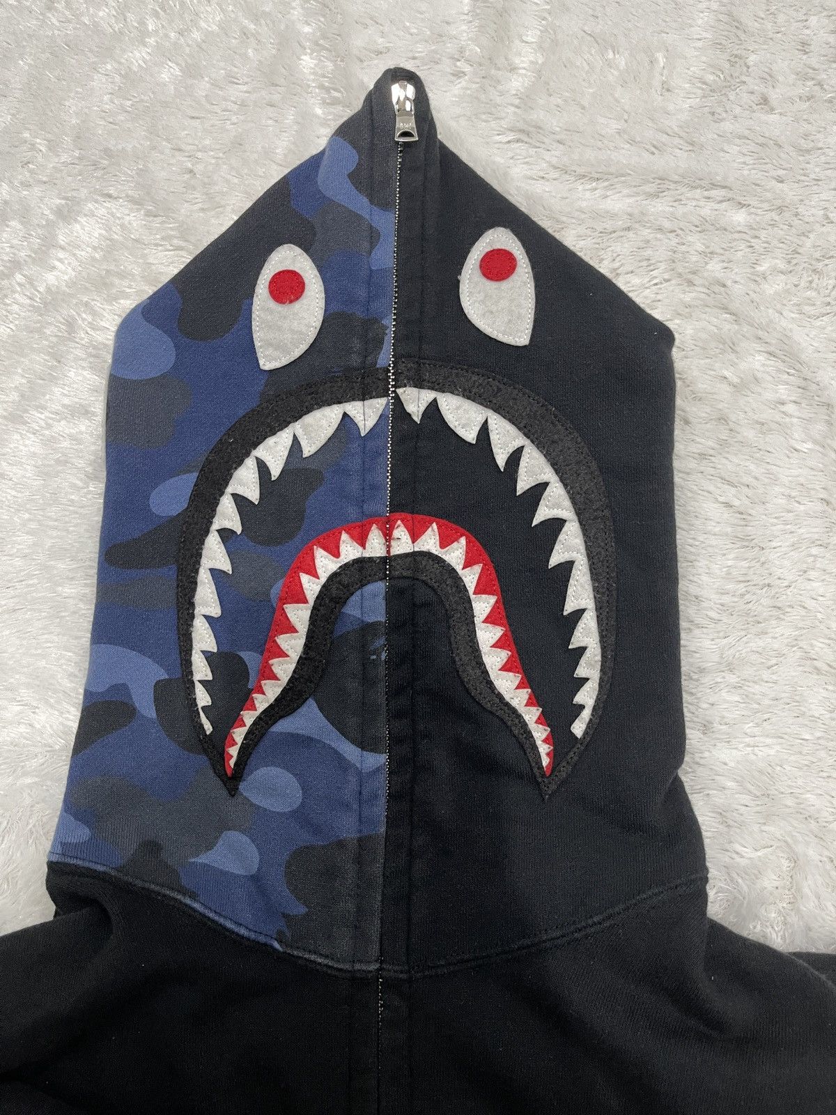Bape Color Camo Shark Full Zip Hoodie Size US M / EU 48-50 / 2 - 4 Thumbnail