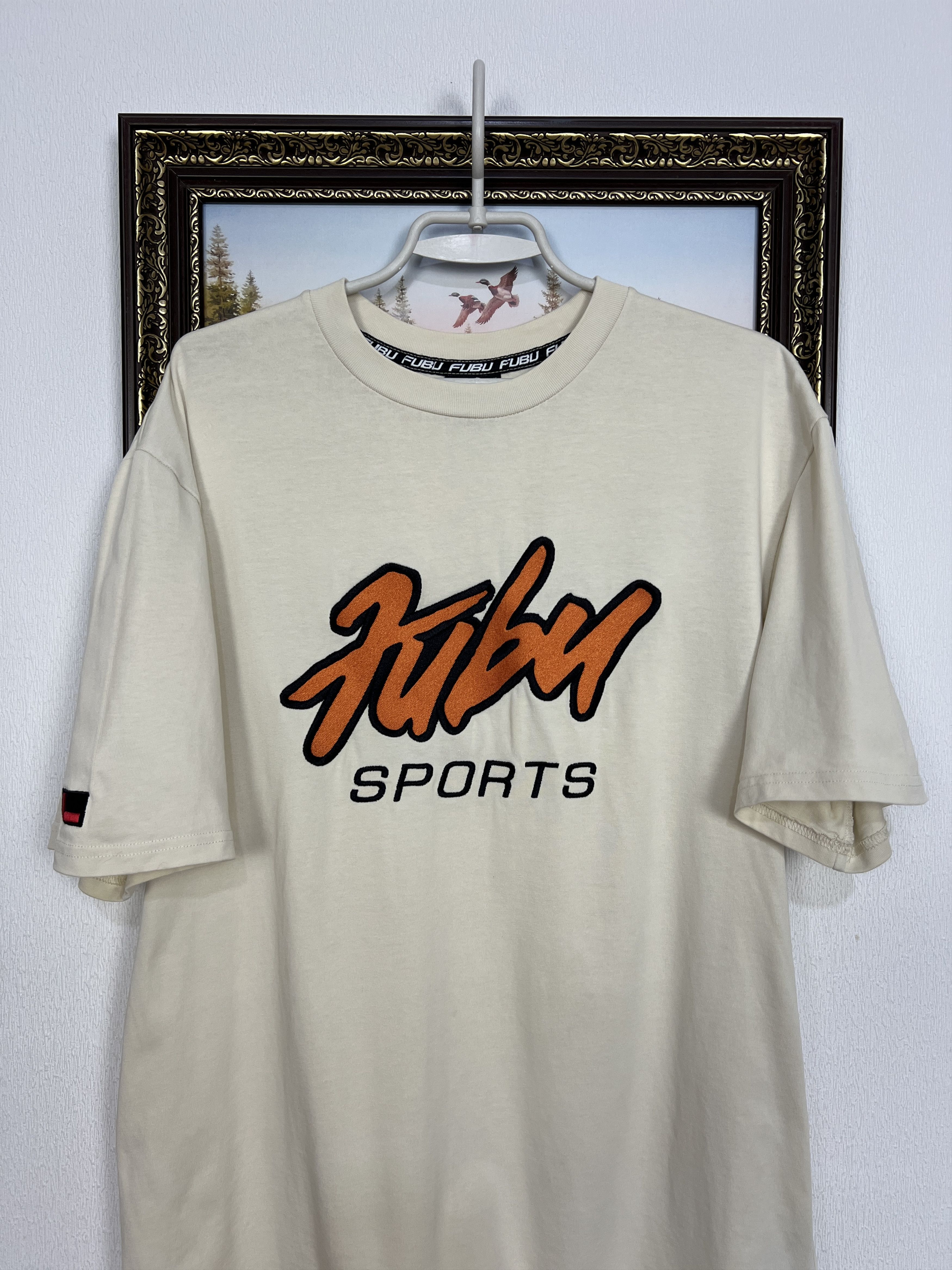 Vintage FUBU Sports Shirt Hip Hop Over Print Spell Out Big Logo Size US M / EU 48-50 / 2 - 2 Thumbnail