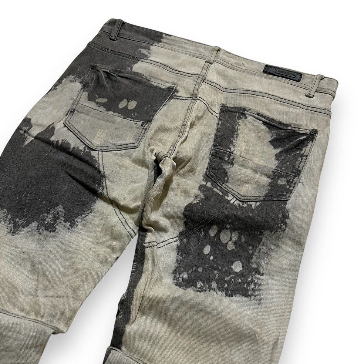 20471120 ORIGINAL BONDAGE ZIPPER ACID WASH DSTAKT DENIM (36×42) Size US 36 / EU 52 - 10 Thumbnail