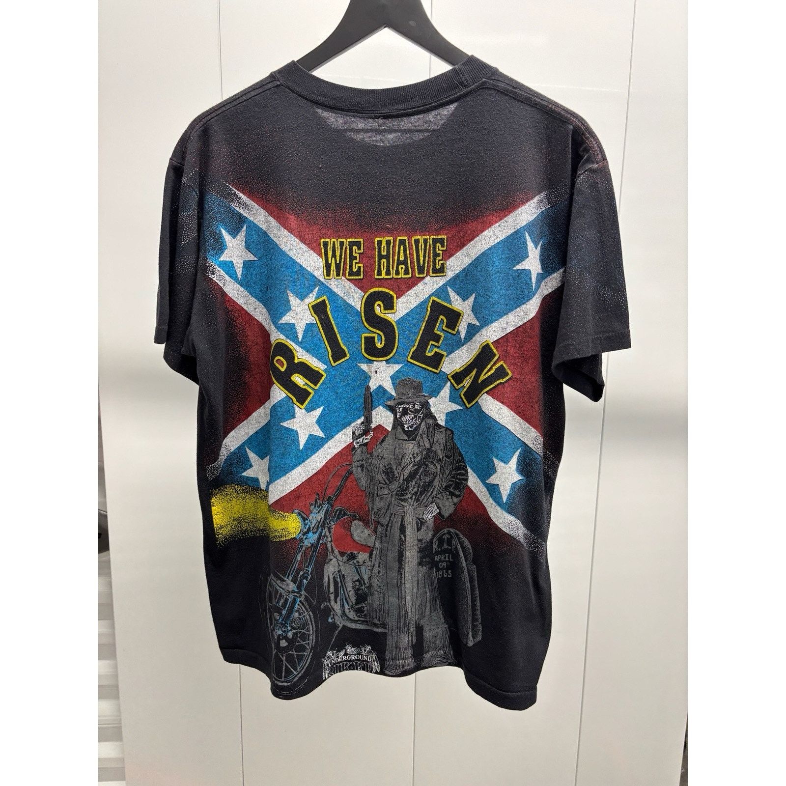 Other Vintage Underground Bikers Woods Sales Inc Confederate Biker Size US L / EU 52-54 / 3 - 2 Thumbnail