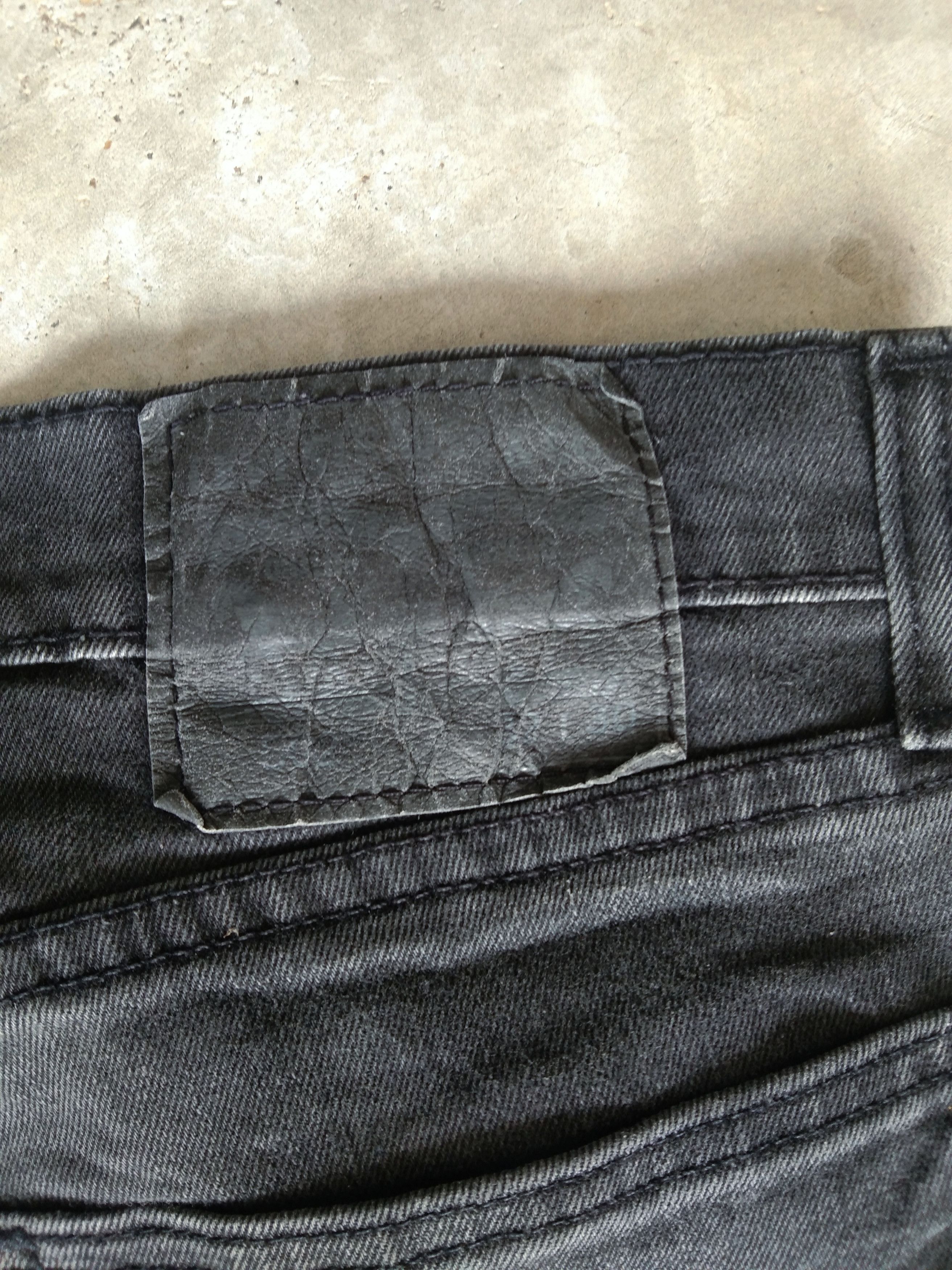 Levi's Vintage Levi's Jeans 502 Black Denim 32x29 Size US 32 / EU 48 - 3 Thumbnail