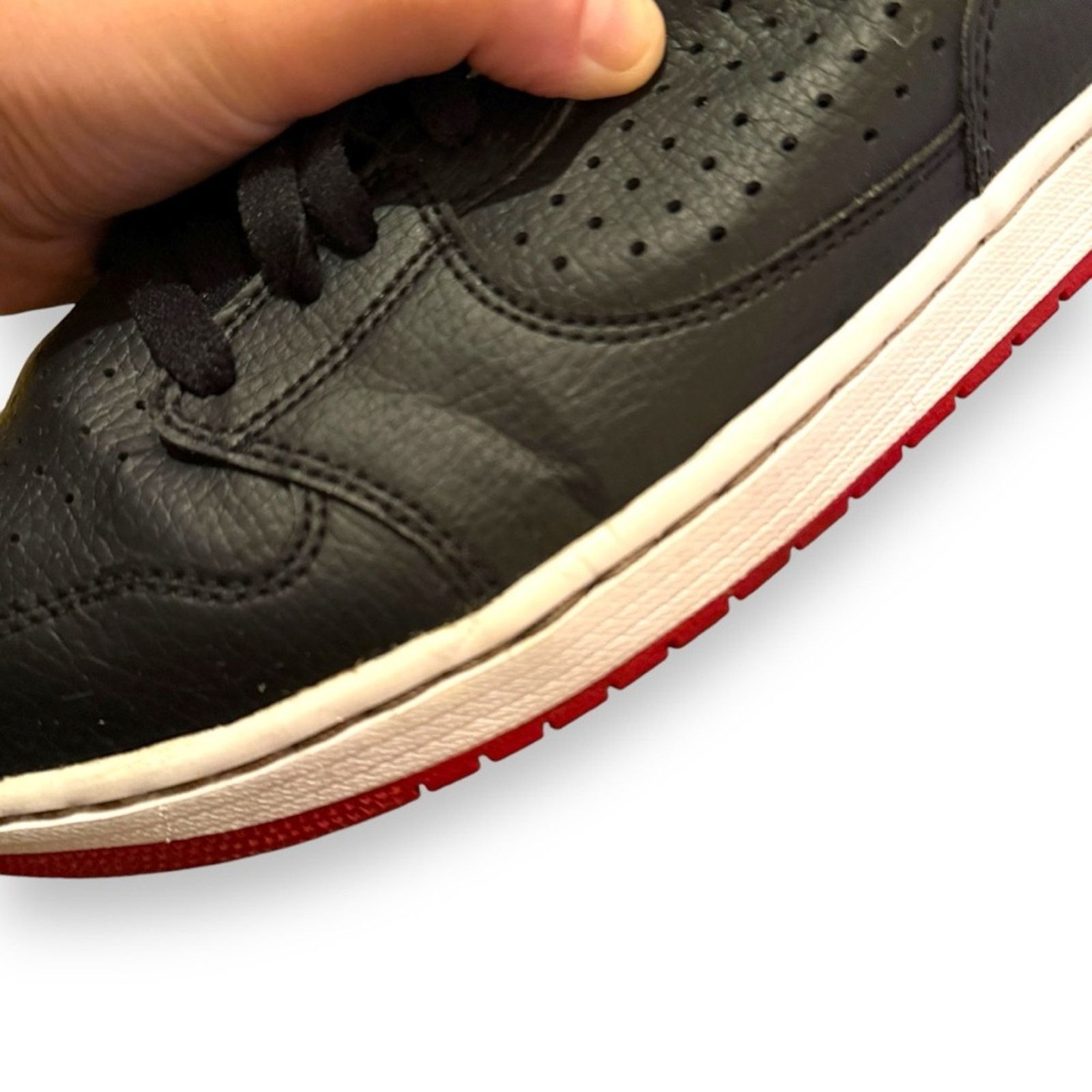 Jordan Brand Nike Air Jordan Access Bred Black Gym Red White Sneakers Size US 10 / EU 43 - 8 Thumbnail