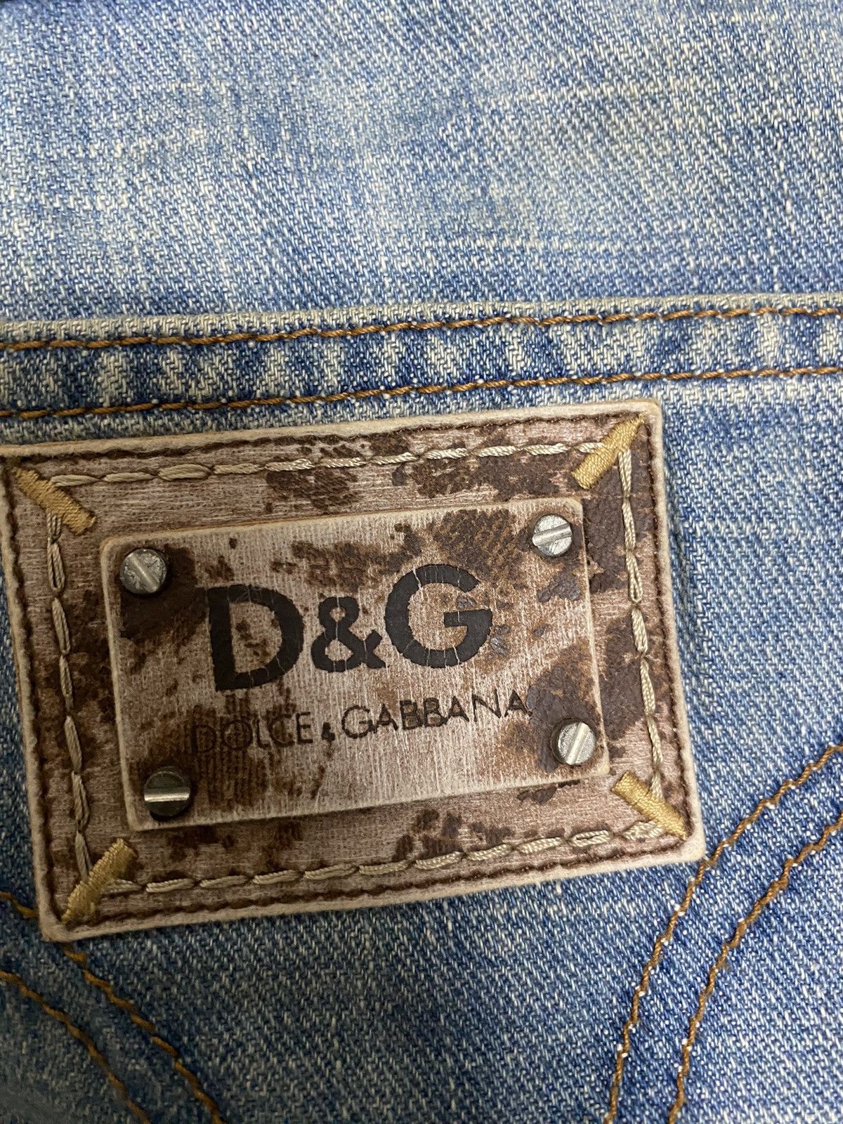 Dolce & Gabbana Rare Vtg Dolce & Gabbana Audacious Distressed Jeans Size US 34 / EU 50 - 14 Thumbnail
