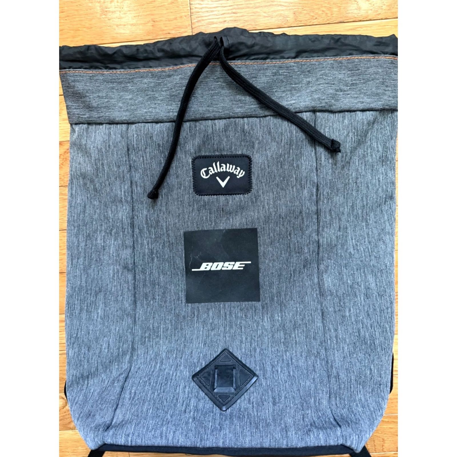 Callaway Callaway Clubhouse Collection Backpack Gray Canvas Nylon Unisex Medium Travel Adjustable Strap Size ONE SIZE - 6 Thumbnail