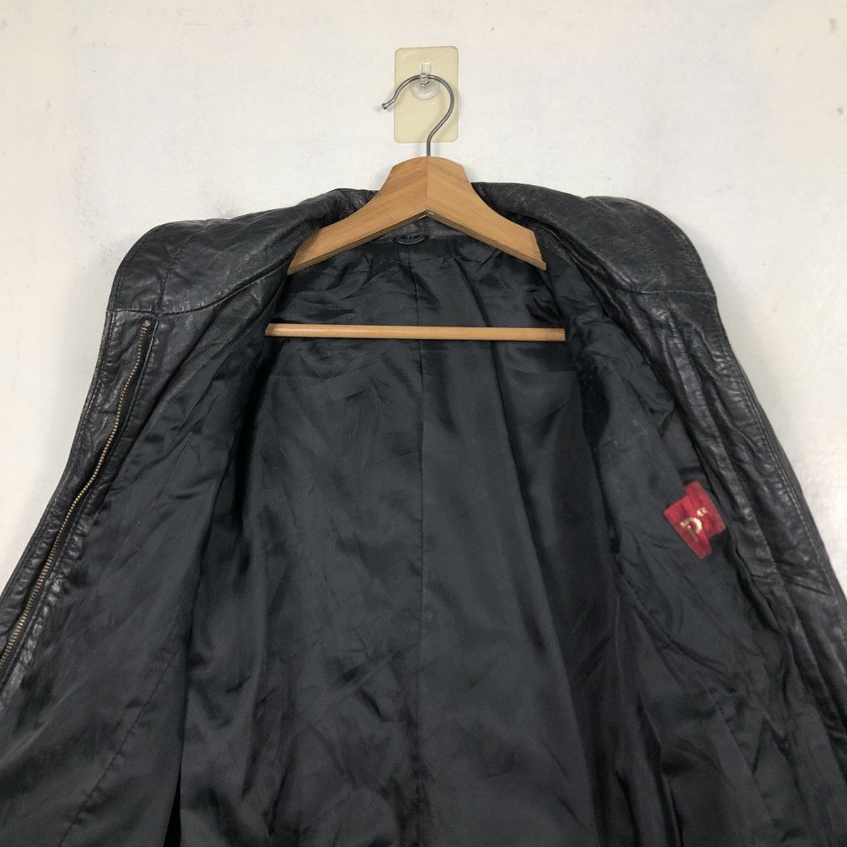 Japanese Brand 📌Vintage Biker Leather Jacket Partina Issey Miyake Size US M / EU 48-50 / 2 - 16 Thumbnail