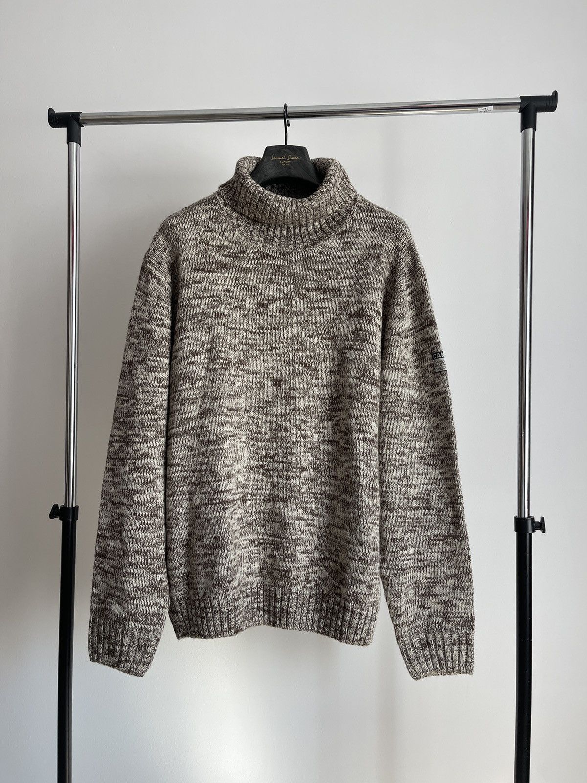 Other 🔥Vintage rare knit atlas for men sweater collar jumper Size US XXL / EU 58 / 5 - 1 Thumbnail