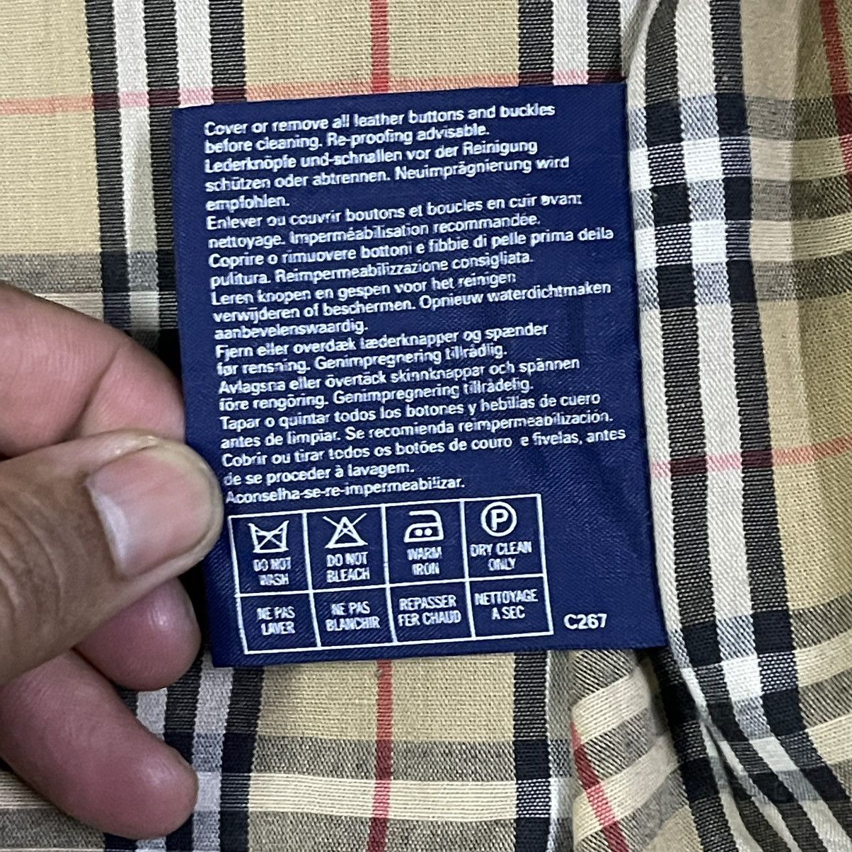 Burberry Vintage Burberry Nova Check Jacket Size US M / EU 48-50 / 2 - 10 Thumbnail
