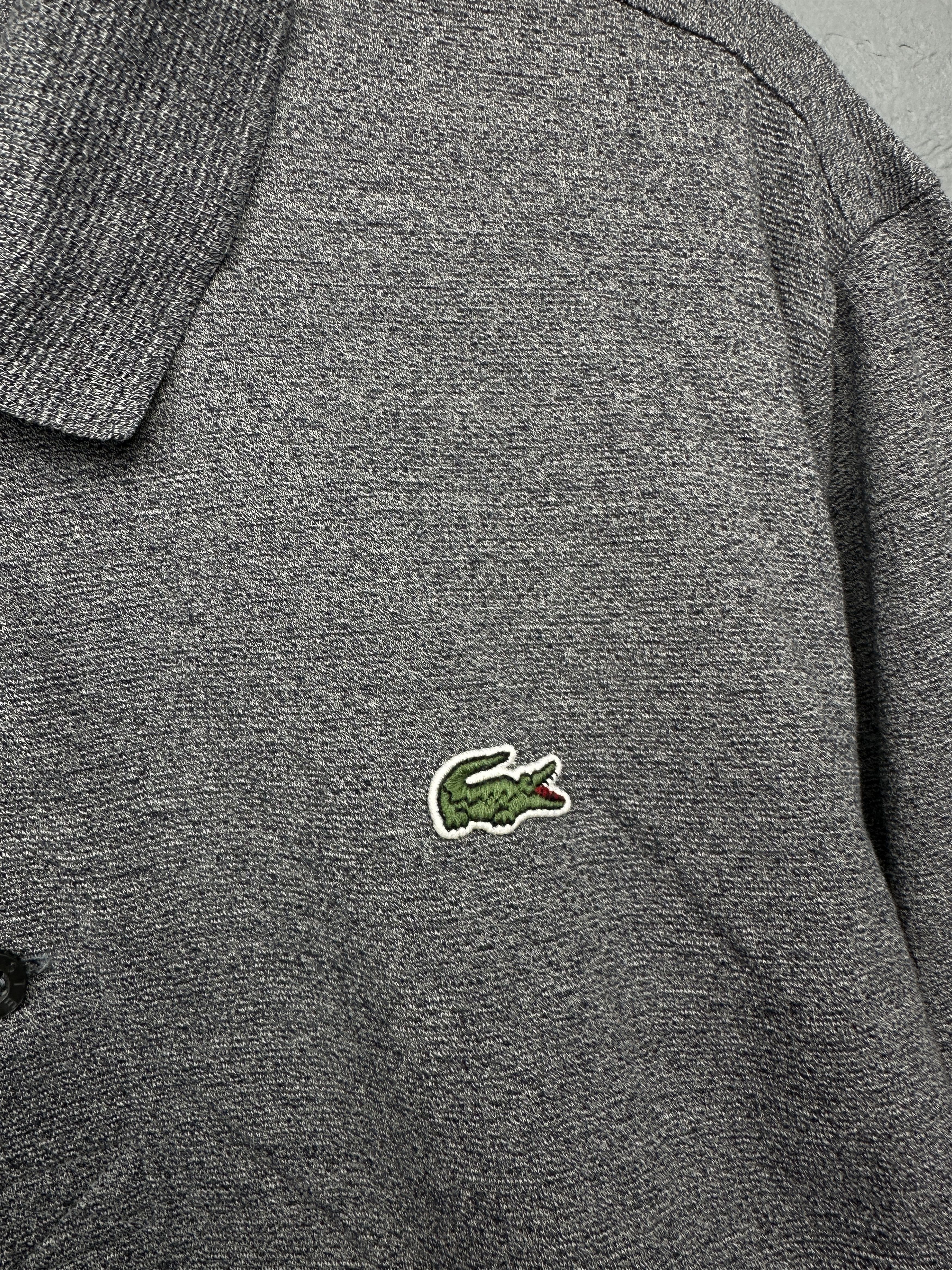 Lacoste × Vintage Lacoste Vintage Mens Long Sleeve Polo Shirt Size US XL / EU 56 / 4 - 3 Thumbnail