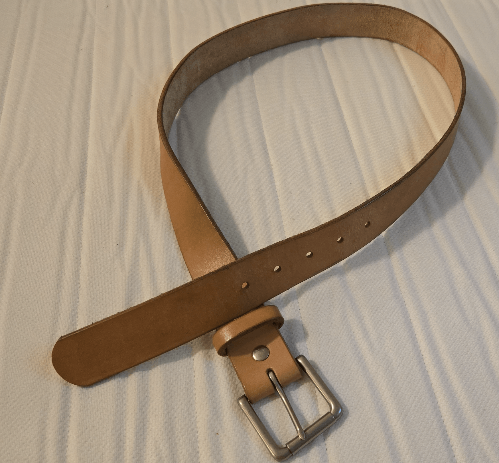 Railcar Veg Tan Belt