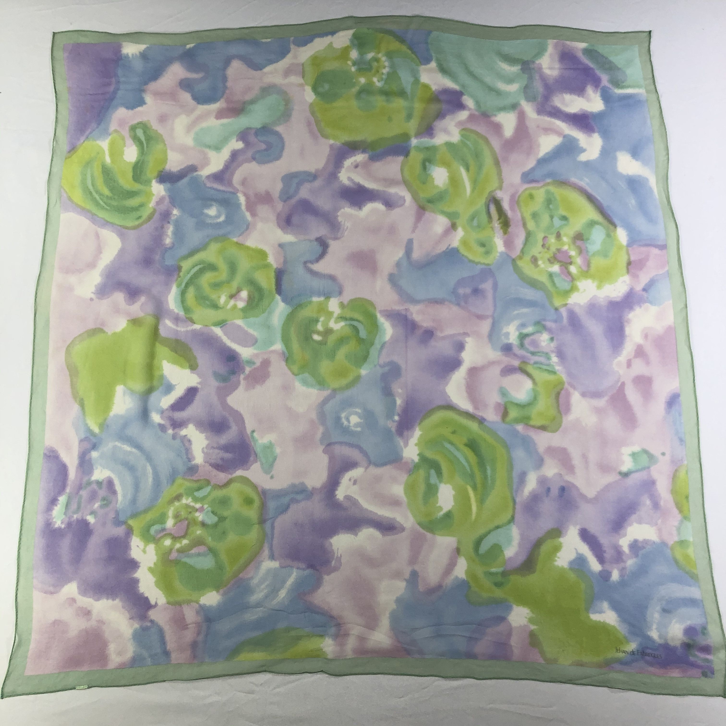 Vintage Vintage Silk Scarf Size ONE SIZE - 2 Thumbnail