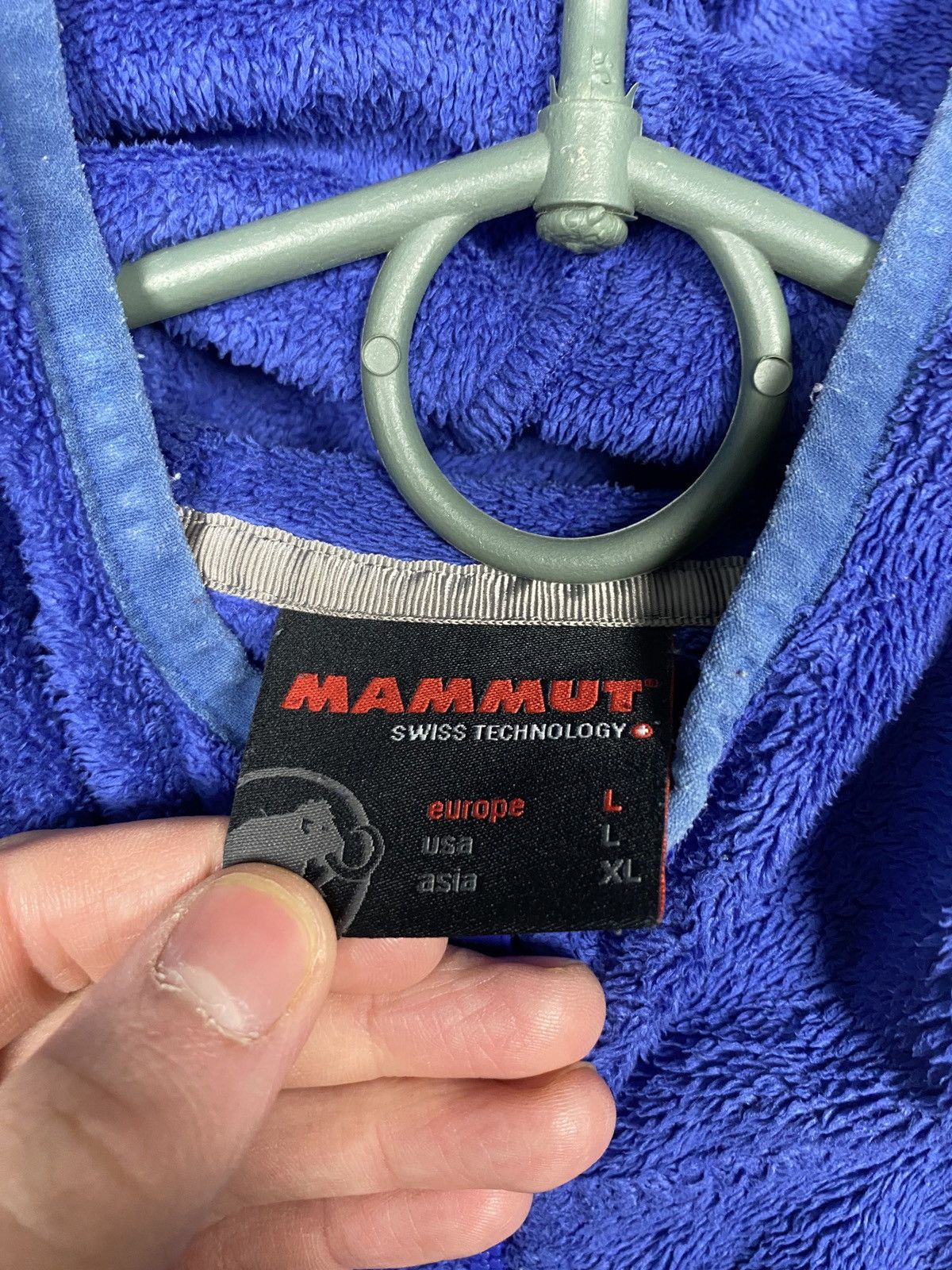 Mammut × Vintage Women’s Mammut Fleece Jacket Outdoor Size L Large Size L / US 10 / IT 46 - 7 Thumbnail