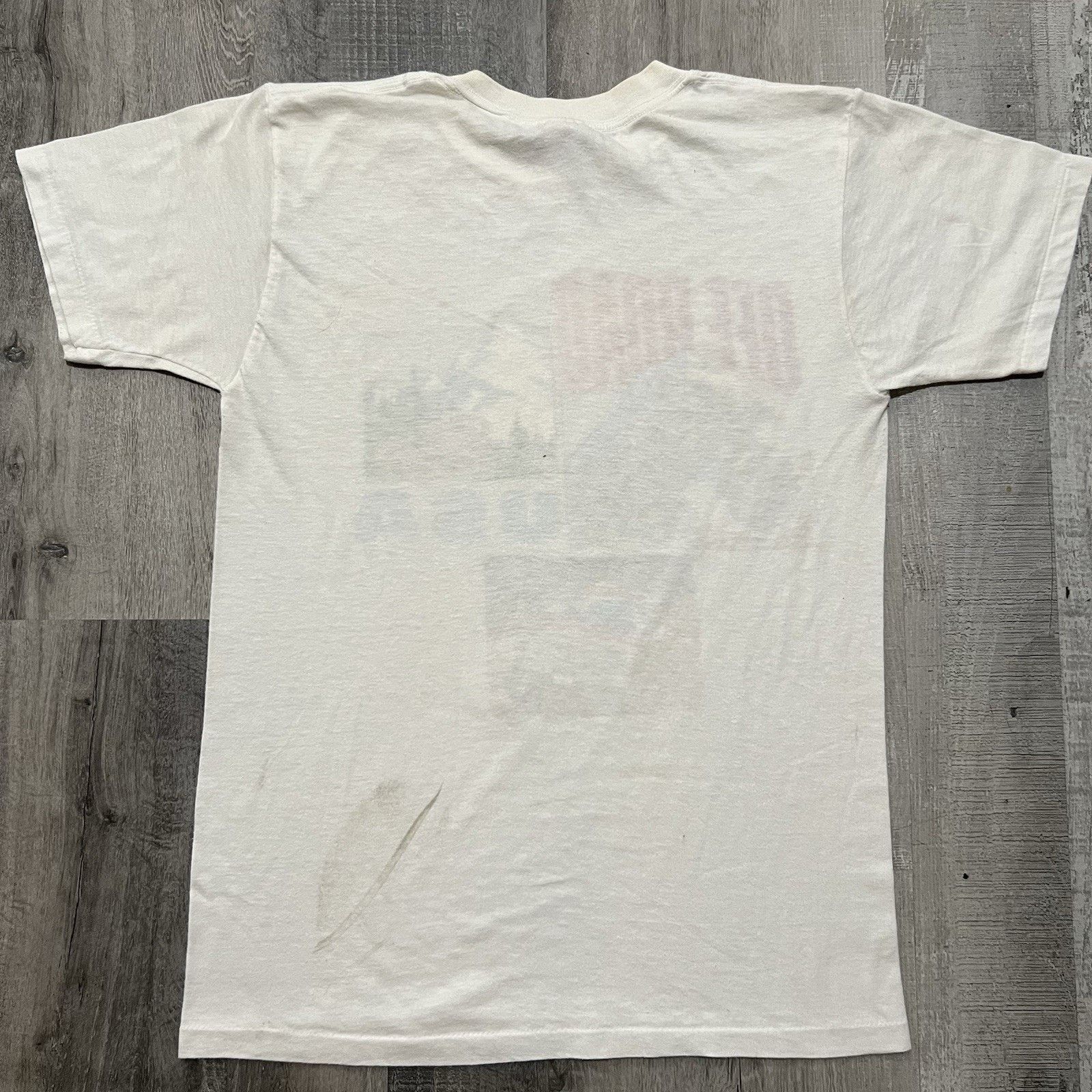 Vintage VTG Off Road USA 1986 White Jeep Wrangler T Shirt Fits M Size US M / EU 48-50 / 2 - 2 Thumbnail