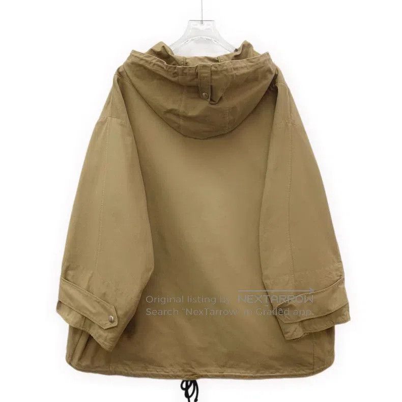 Dior Dior Brown logo little bee embroidery hooded windbreaker l Size S / US 4 / IT 40 - 2 Thumbnail