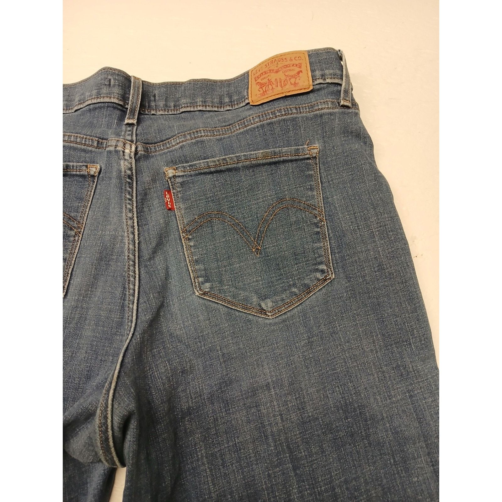 Levi's Levi's Classic (32x30) Mens Boot Cut Straight Fit Blue Jeans Size 32" / US 10 / IT 46 - 7 Thumbnail