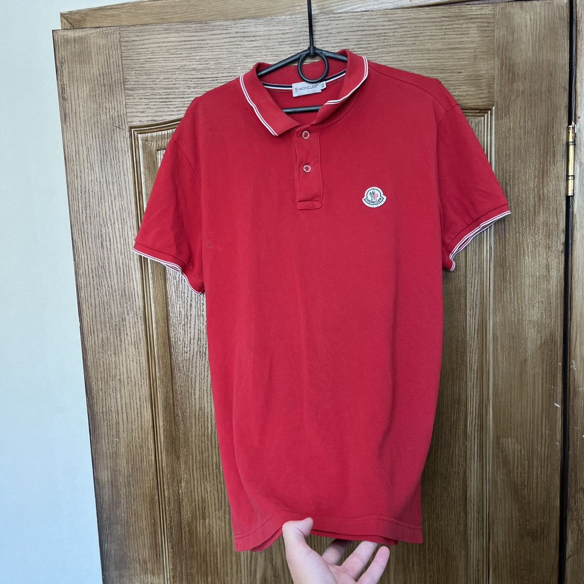 Moncler Moncler Polo T-Shirt Size US XL / EU 56 / 4 - 2 Thumbnail