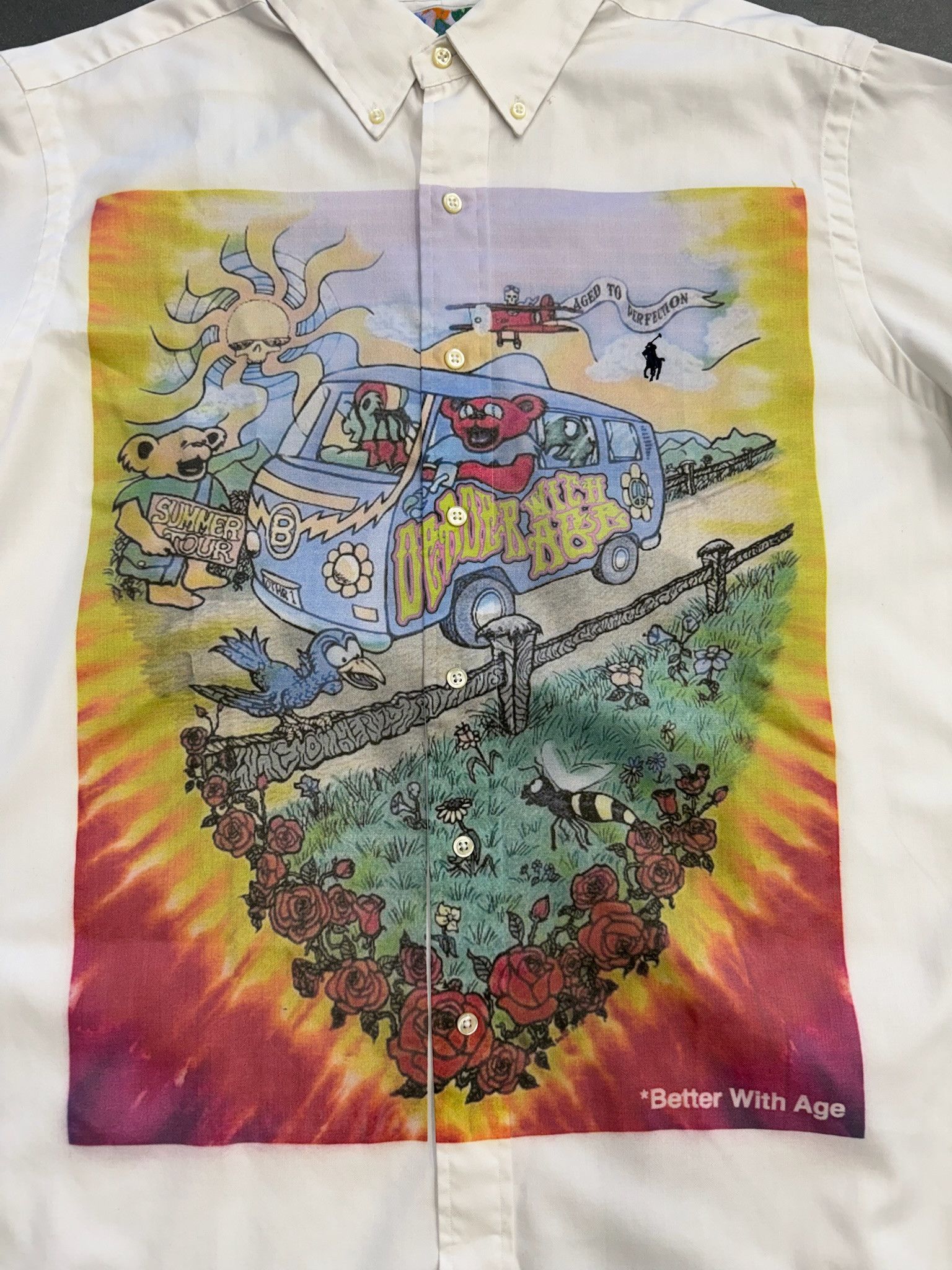 Better With Age Better With Age Road Trip Long Sleeve Button-Down Shirt Size US XL / EU 56 / 4 - 3 Thumbnail