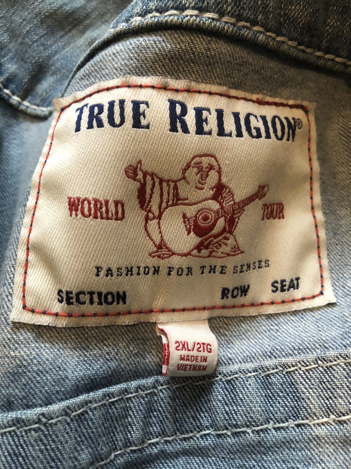 True Religion True Religion Denim Jacket Size US XXL / EU 58 / 5 - 3 Thumbnail