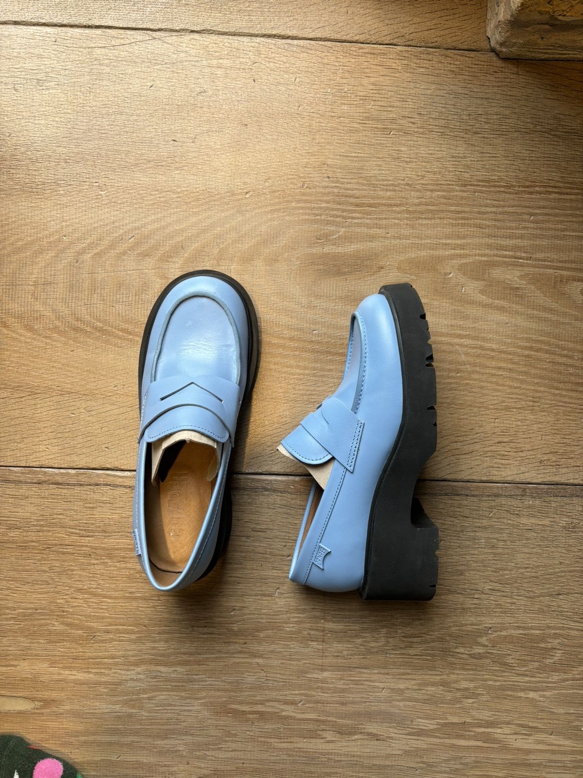 Camper × CamperLab CamperLab platform Mules 🫐 light blue SS24 Size US 7 / IT 37 - 1 Thumbnail