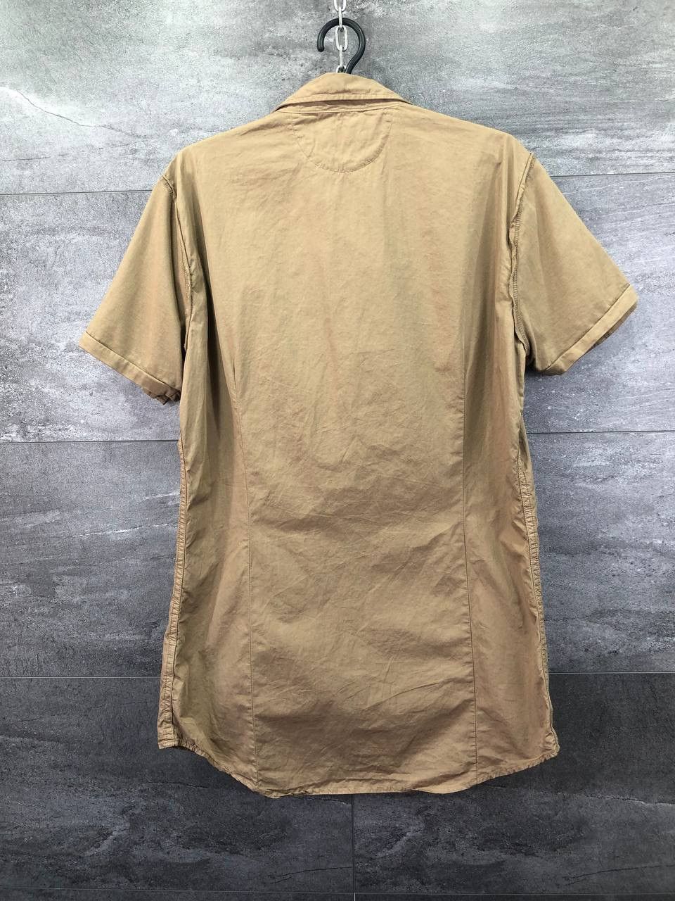 Dsquared2 Mens Vintage Dsquared2 Brown T- Shirt Button Up Size US M / EU 48-50 / 2 - 3 Thumbnail