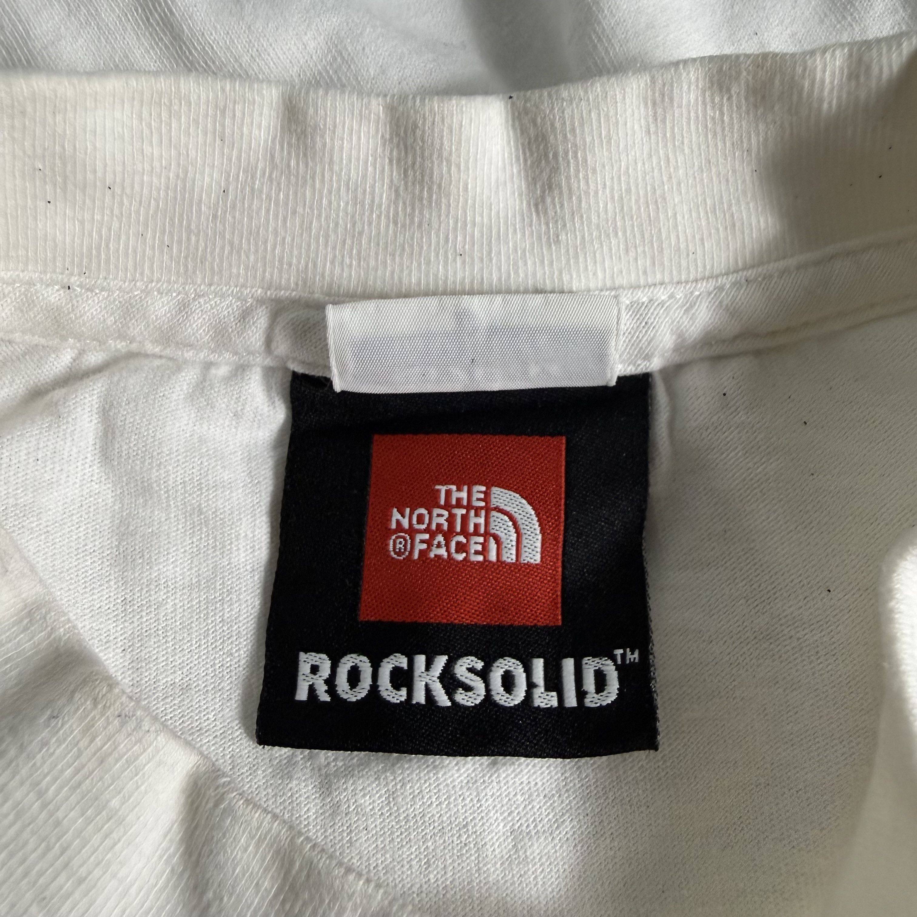 🔥RARE🔥Vintage The North Face Rocksolid T-shirt Made in USA