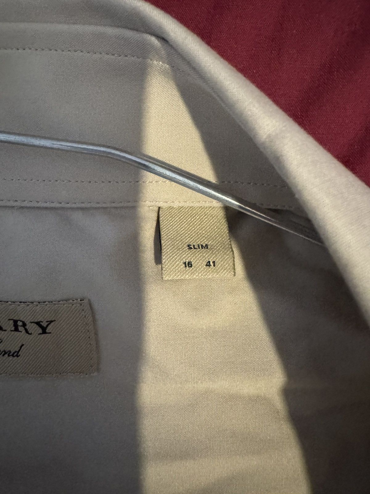 Burberry Burberry tan smart shirt Size 40S - 2 Thumbnail