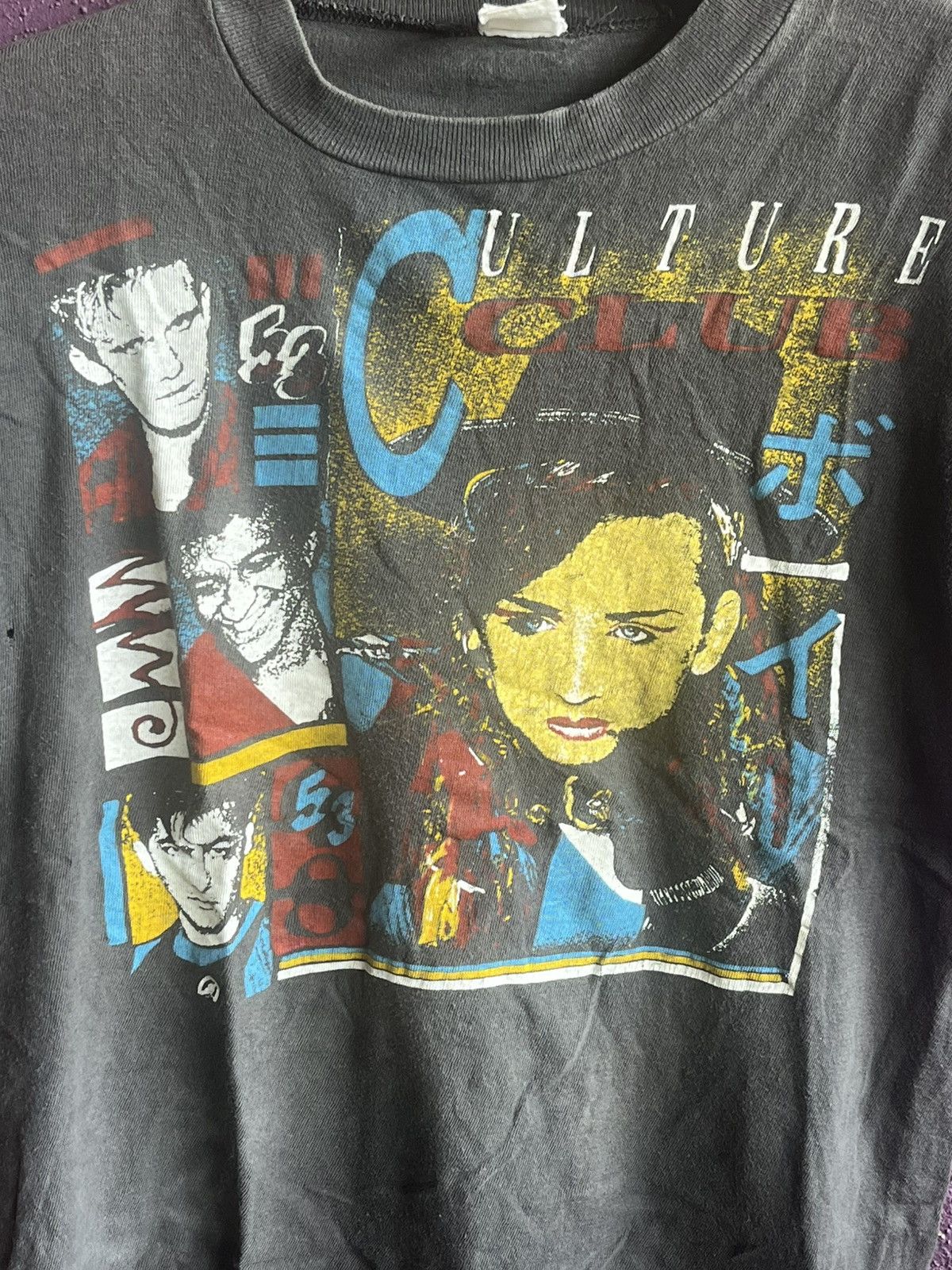 Band Tees OG Vintage 80s culture Club Size Large Band T shirt Size US M / EU 48-50 / 2 - 4 Thumbnail