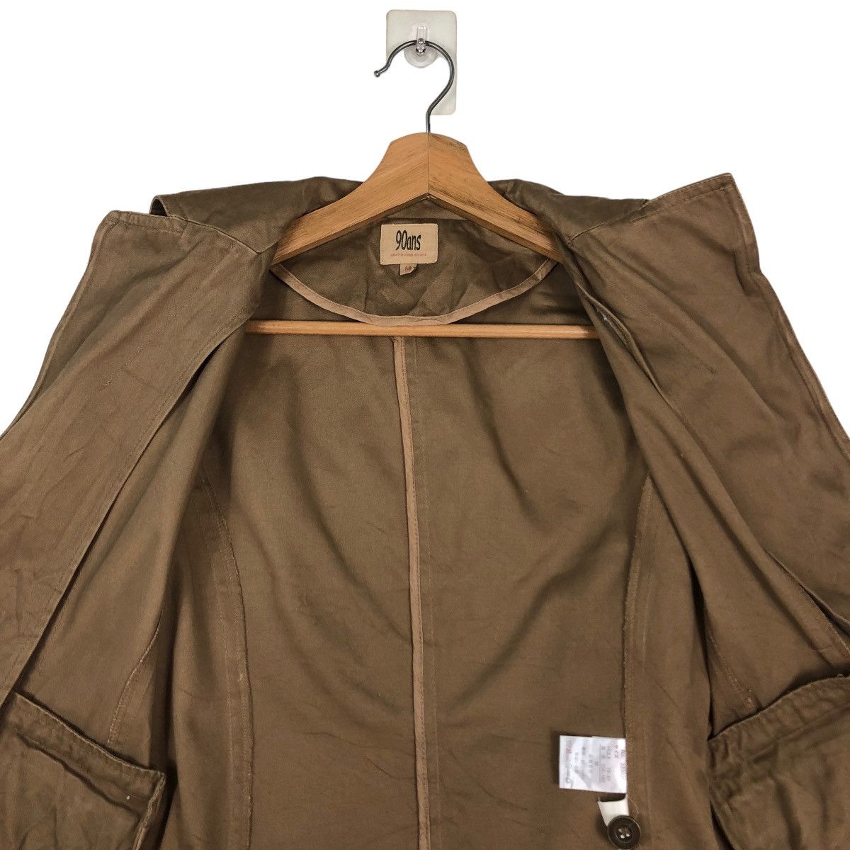 Japanese Brand 📌VINTAGE CROPPED BIKER JACKET 90ans Quatre Size US M / EU 48-50 / 2 - 10 Thumbnail